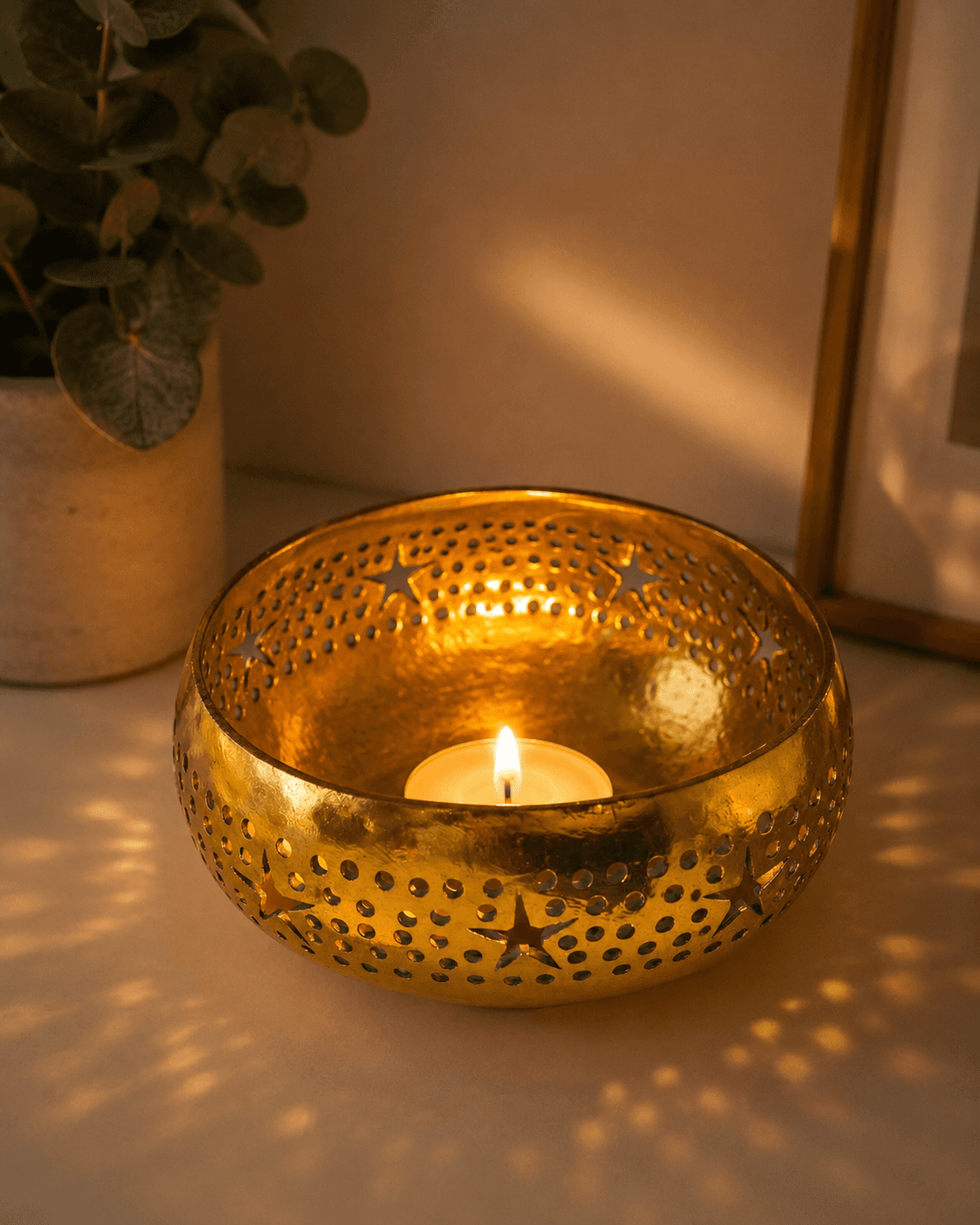Coconut Candle Holders