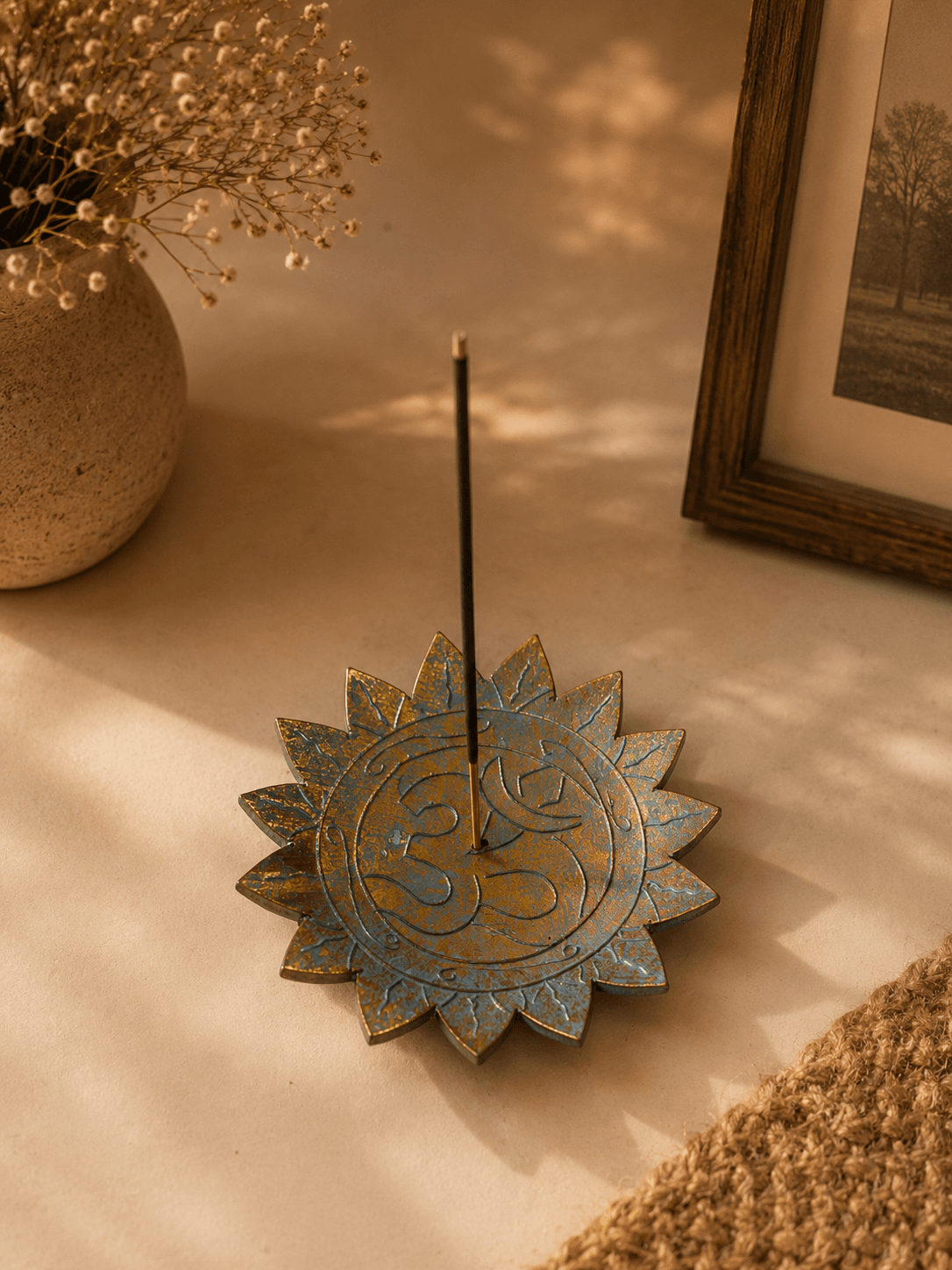 Coconut Incense Holder