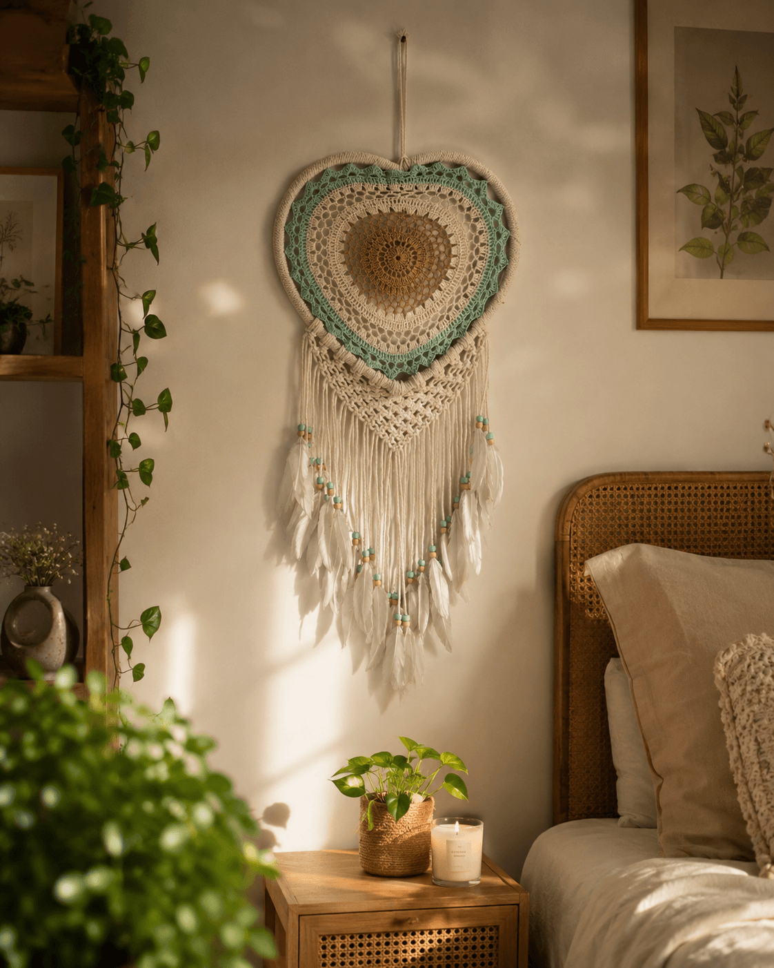 Heart Dream Catcher — view 2