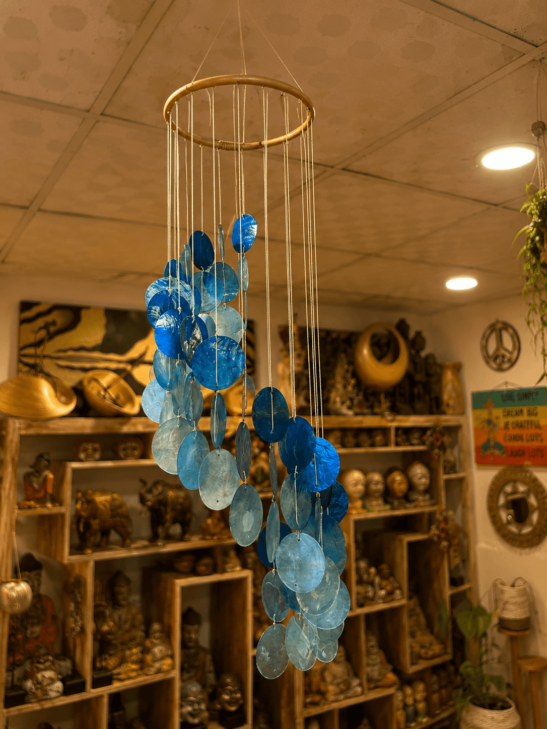 Capiz Shell Windchimes — view 2