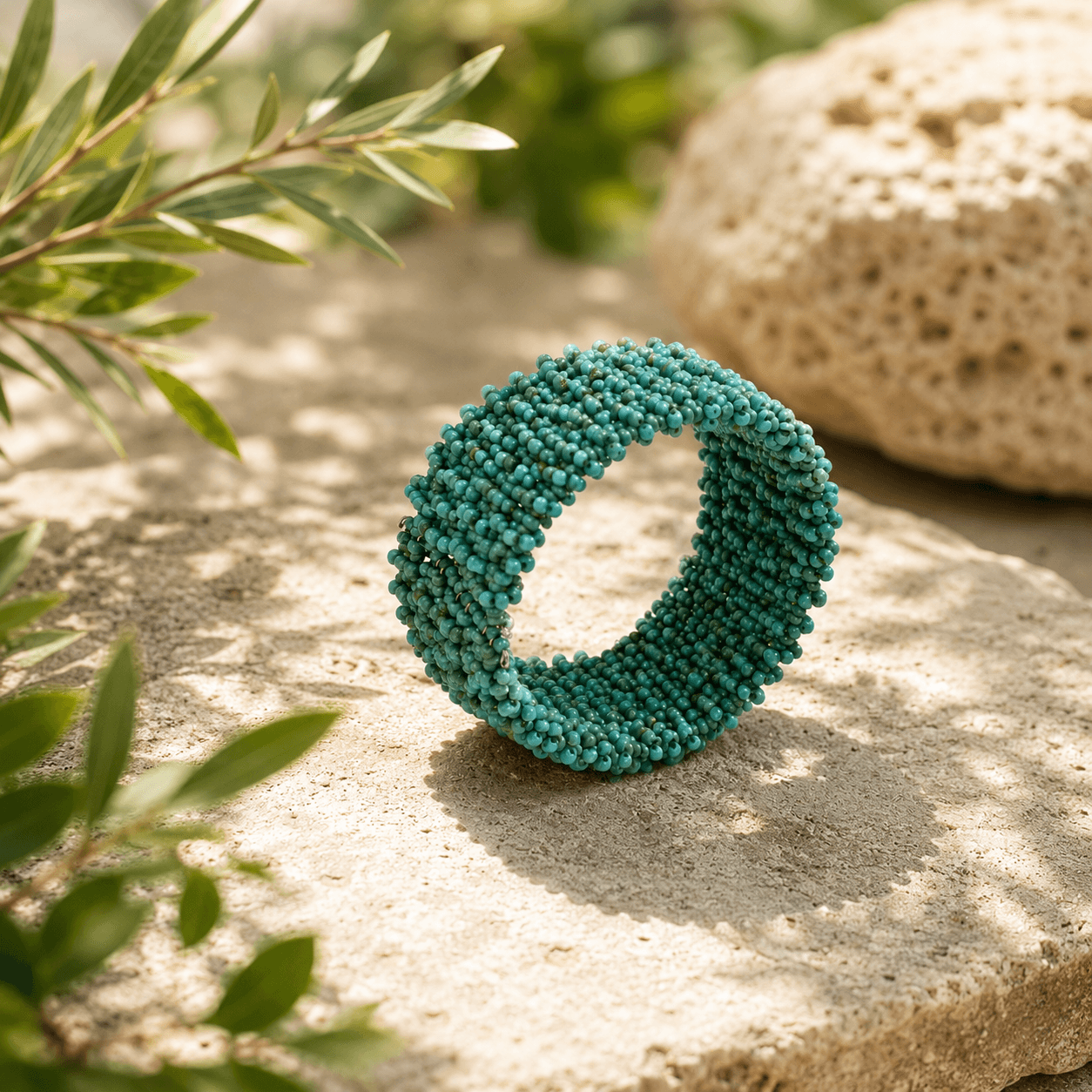 Cuff Bangle 1.654 (Red & Silver) — view 6