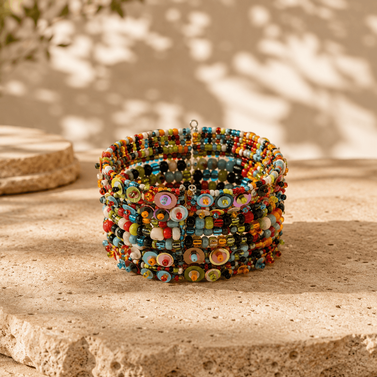 Cuff Bangle 1.654 (Turquoise Green) — view 3