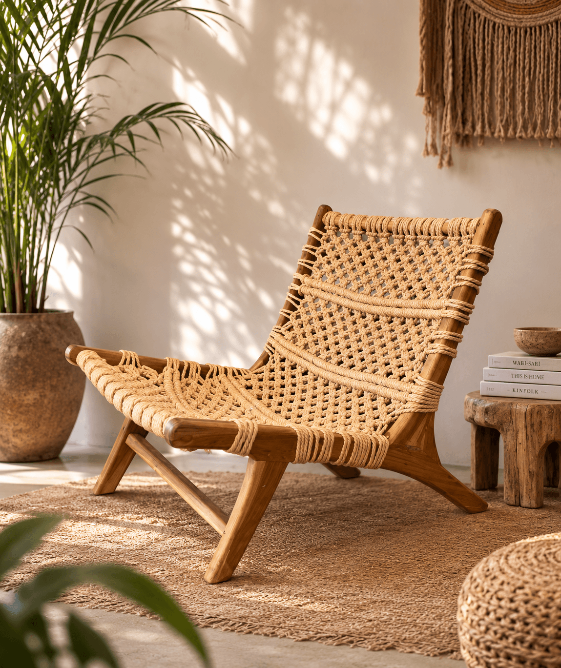 Macrame Lounge Chair — view 2