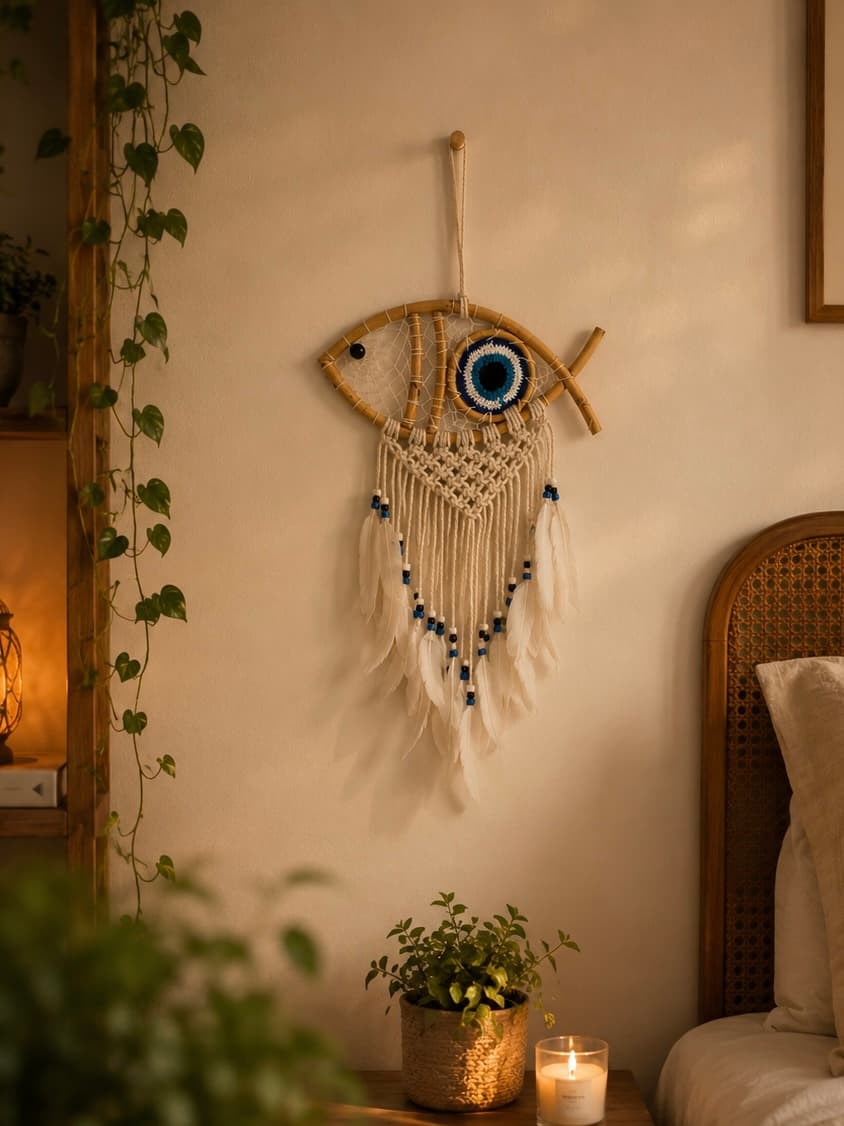 Fish Eye Dreamcatcher