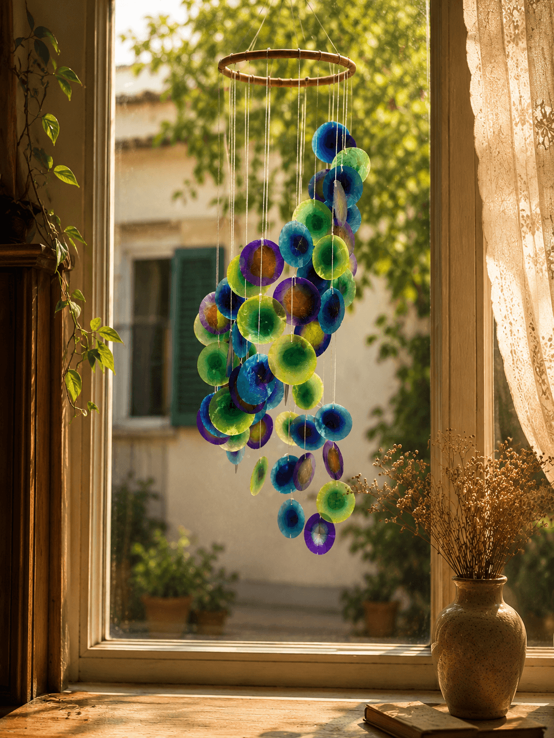 Capiz Shell Windchimes