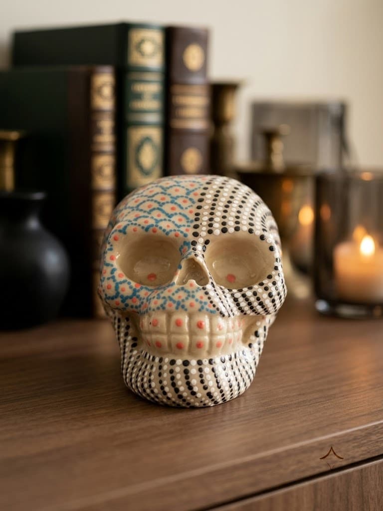 Hand-Painted Skull (Large)