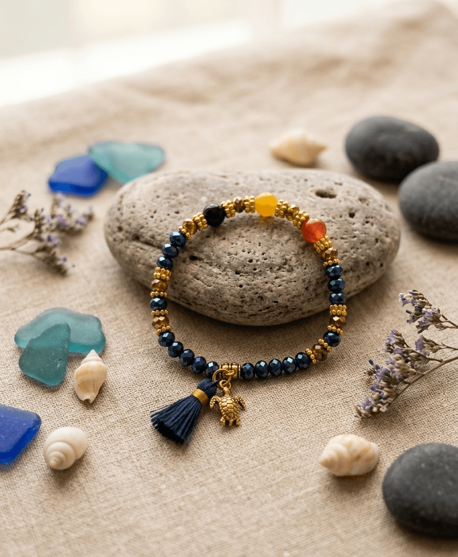 Stone & Beads Bracelet