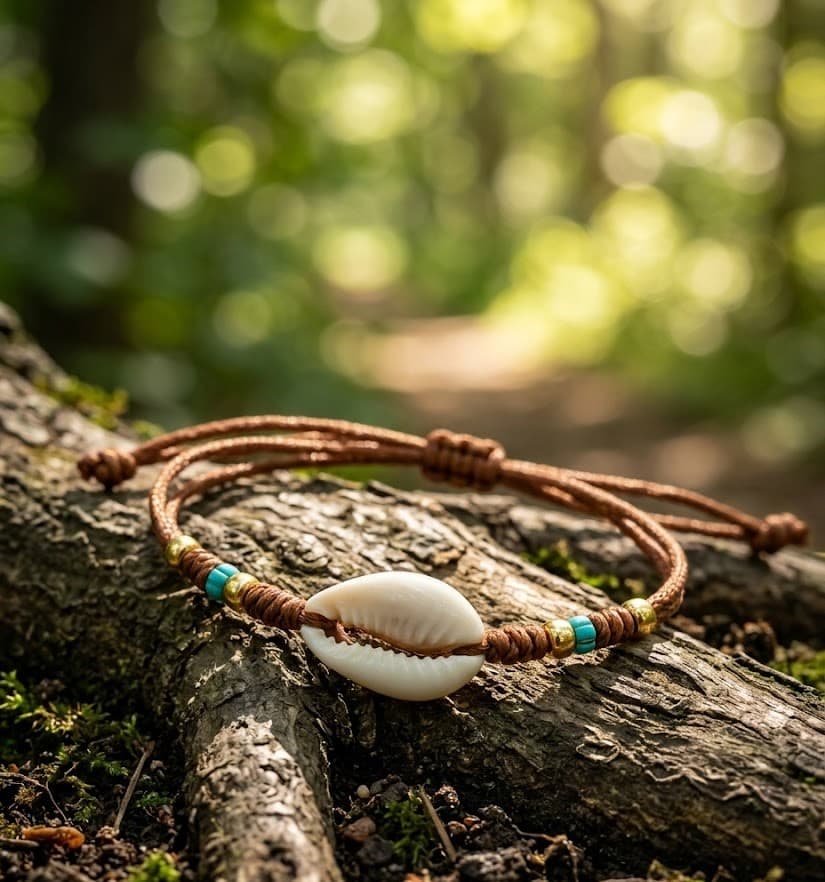 Shell Row Bracelet (Raw)