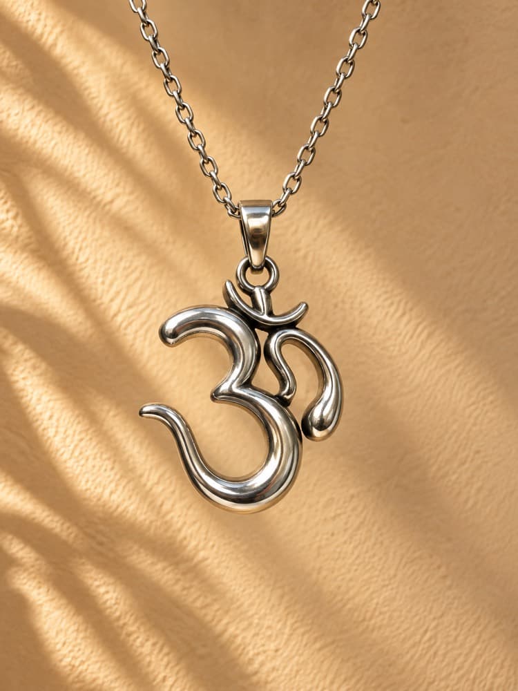 ॐ चिन्ह पेन्डेन्ट हार