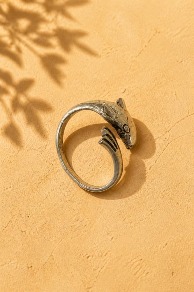 Snake Ring (brushed finish)