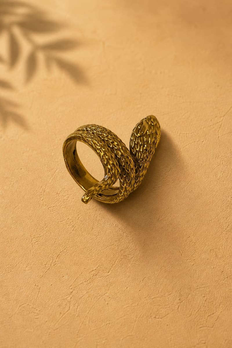 Wrap Snake Ring