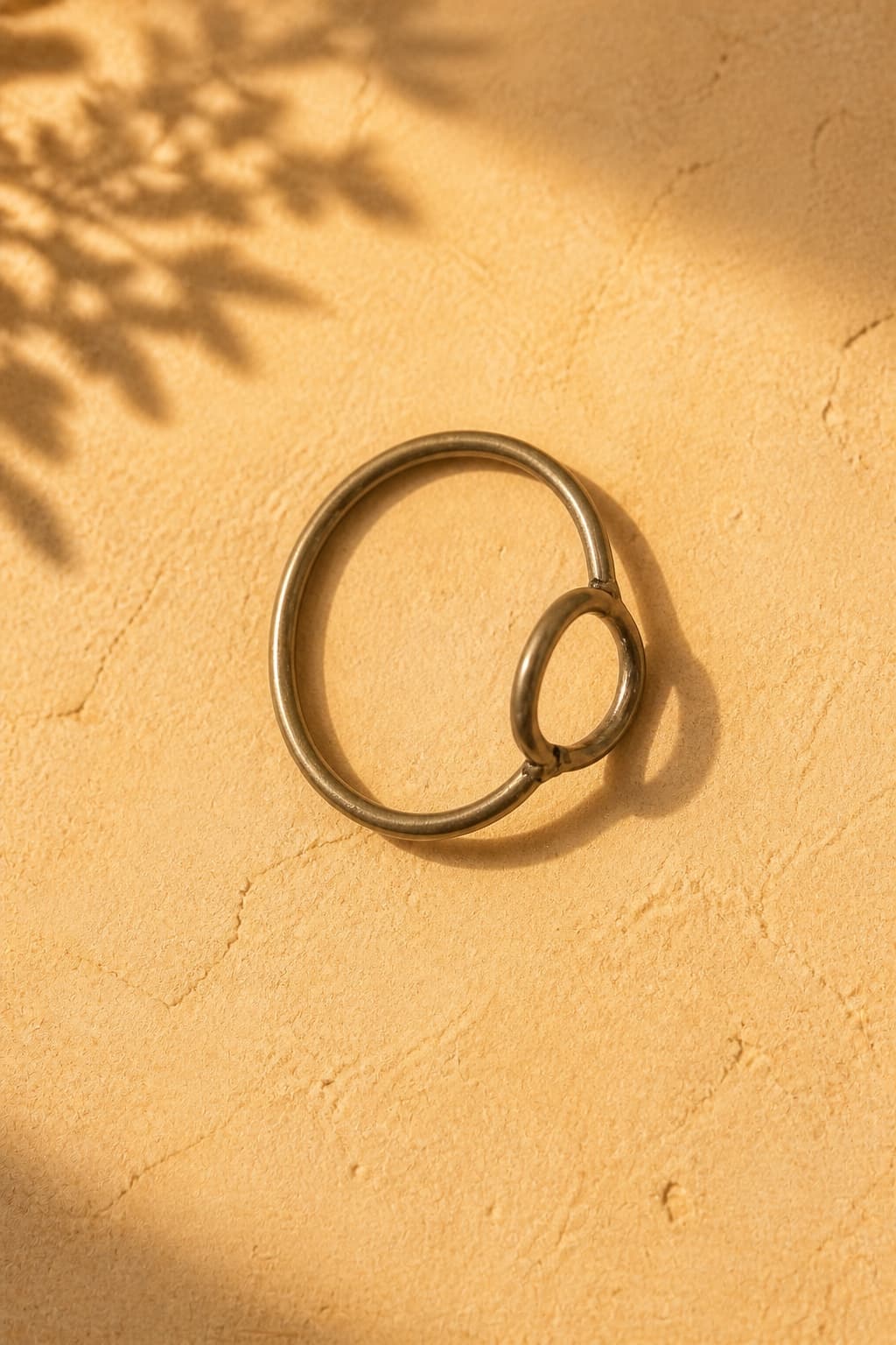 Circle Motif Open Ring