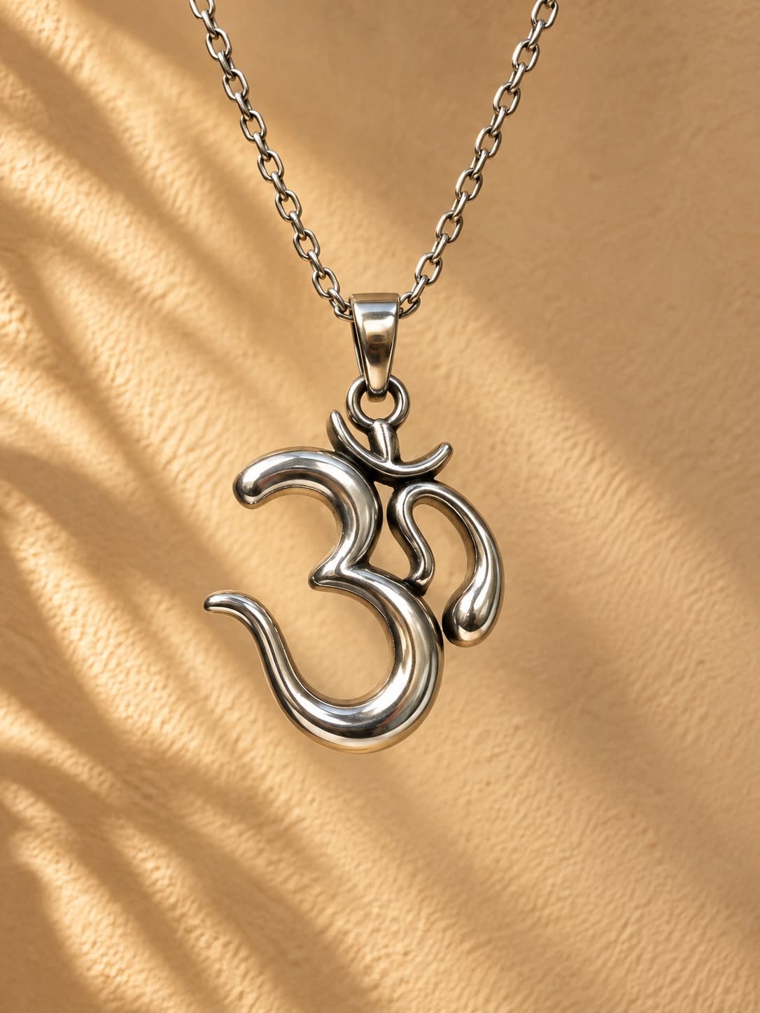 Om Symbol Pendant Necklace